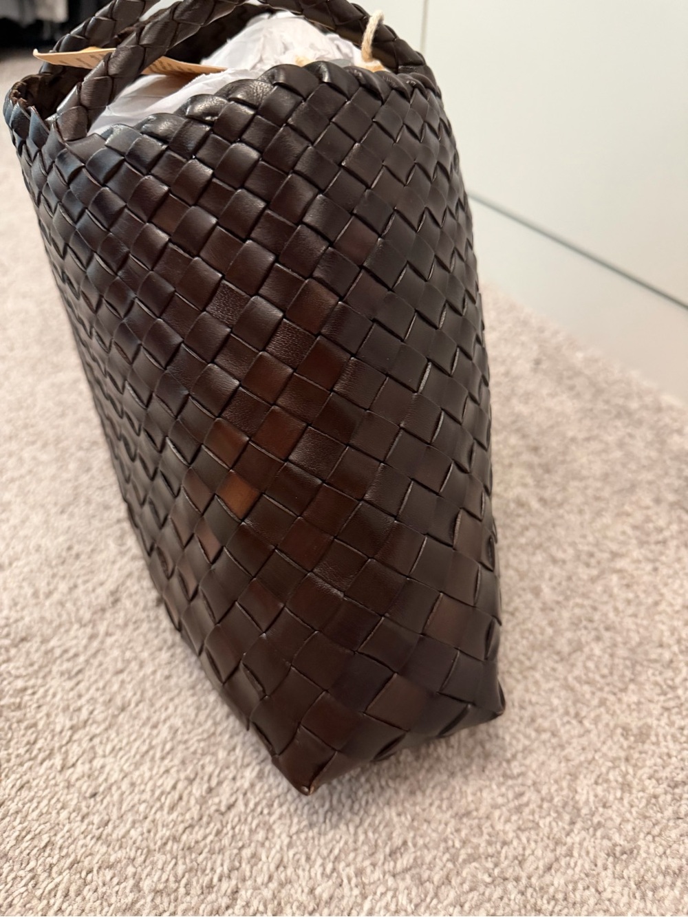 Dragon Diffusion Woven Tote Bag - Dark Brown - Picture 7 of 10